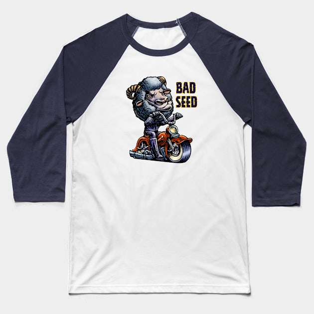 Bad Seed Baseball T-Shirt by ChetArt